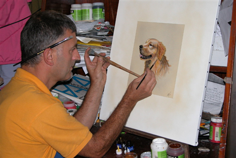 Ezio Canavese, disegnatore di animali