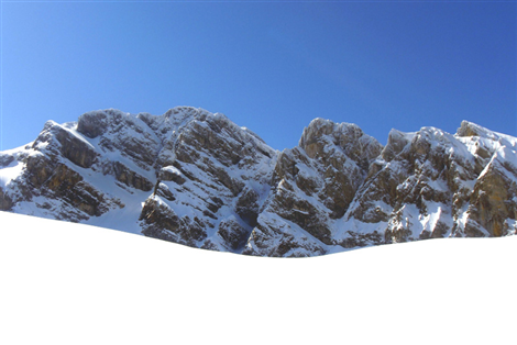 Vallone del Marguareis innevato